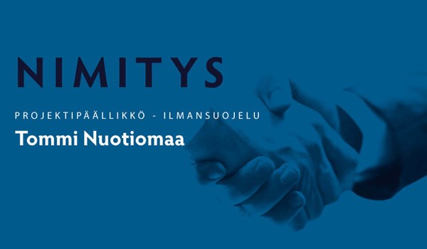 Tommi nuotiomaa nimitys