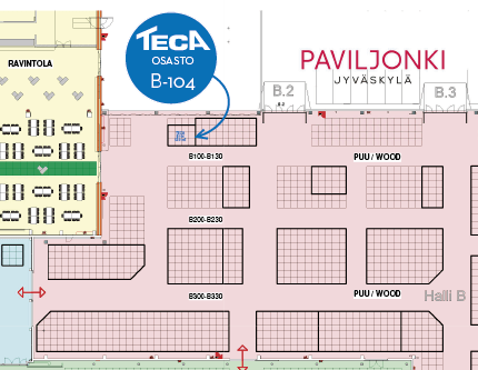 Puumessut TECA osasto B104
